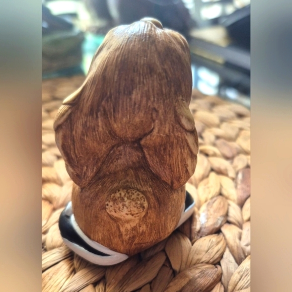 Vintage "Barney" Rabbit And "Twins" Pendelfin Hand Painted Stonecraft England UK - Picture 4 of 6